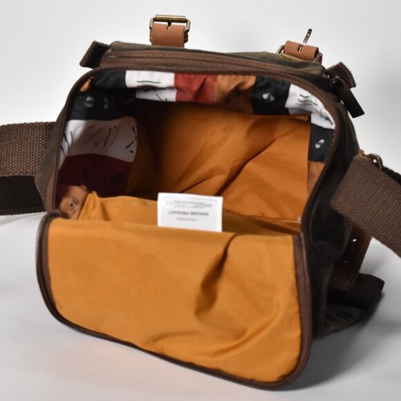 National Geographic NG A2210 Africa Series Medium Camera Case Brown Canvas MINT - Picture 3 of 9